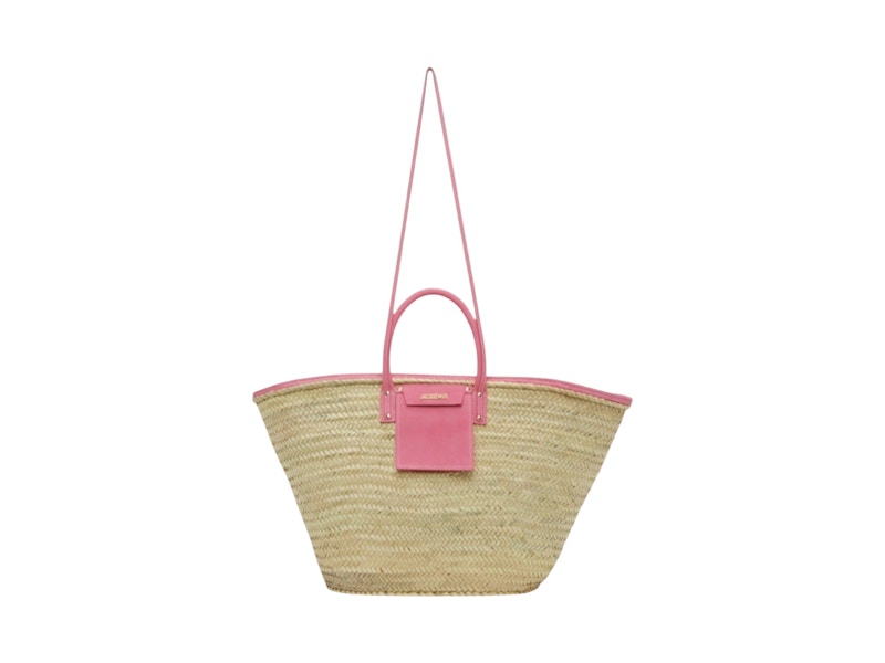 Pre-owned Jacquemus Women's  Le Grand Panier In Soleli Pink
