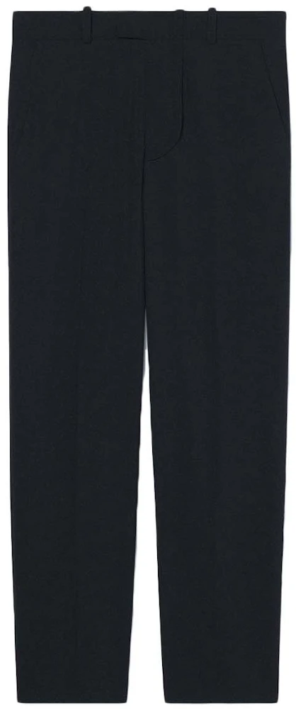 Jacquemus Le Pantalon Bacio Straight Suit Pants Black Men's - SS22 - US
