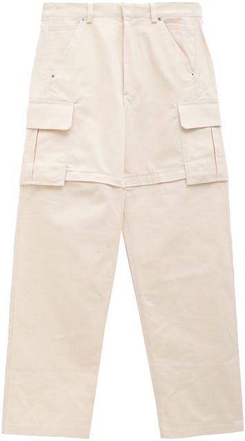 Jacquemus Le Pantalon Peche Convertible Cargo Pants White Men's - FW22 - US