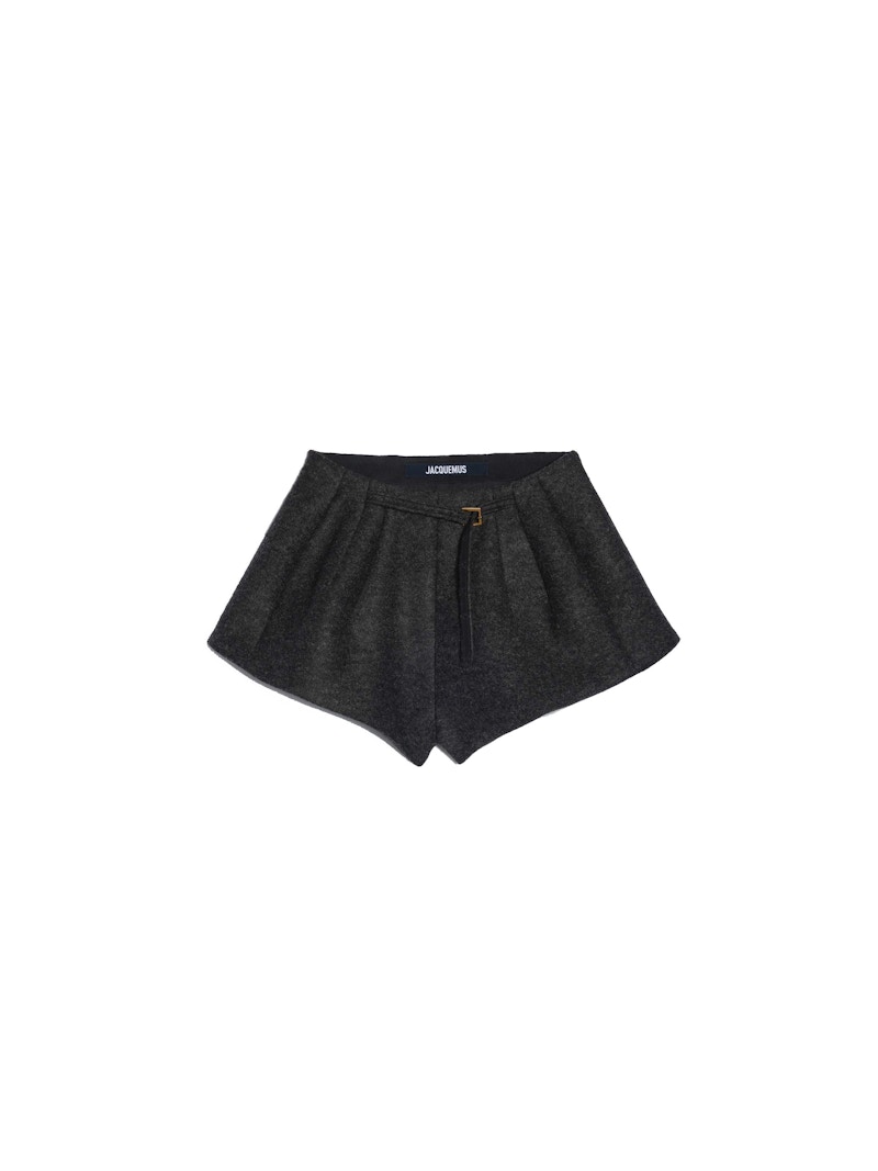 Jacquemus Le Short Boule Shorts Dark Grey - US