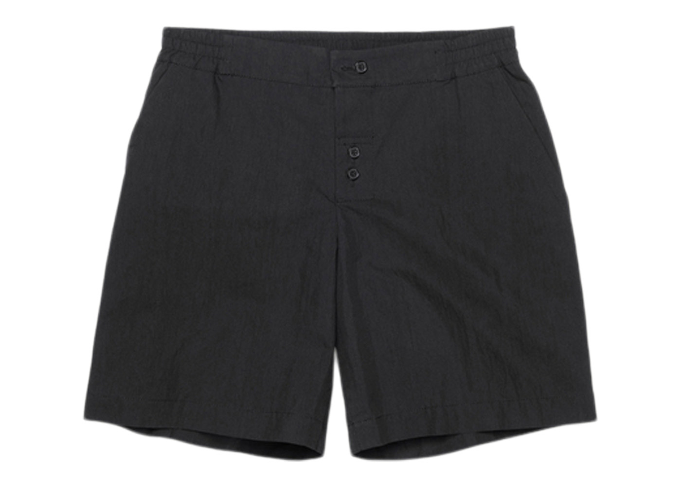 Jacquemus Le short rond carré shorts - Black