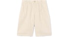 Jacquemus Le Short Gelati Pleated Shorts Beige