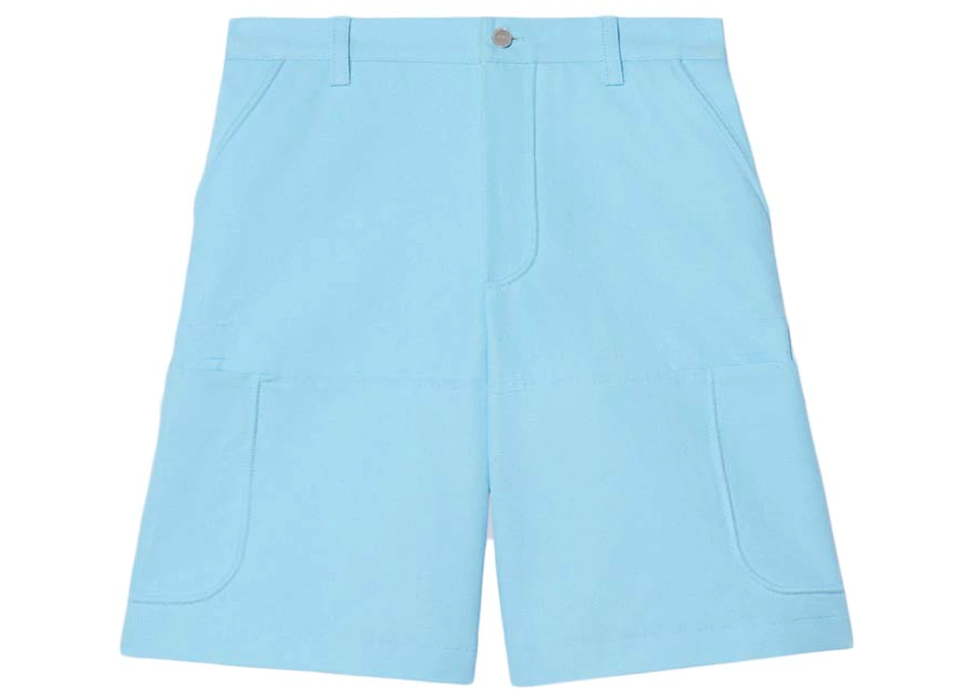 Jacquemus Le Short Giardino Workwear Bermuda Shorts Light Blue Men's ...