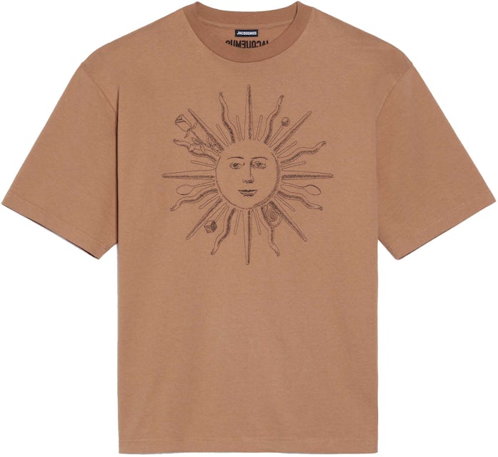 Jacquemus Le Soleil T-shirt Brown Men's - FW23 - US