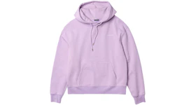Jacquemus Le Sweatshirt Brode Embroidered Logo Regular Fit Hoodie Purple