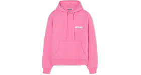 Jacquemus Le Sweatshirt Hooded Sweatshirt Pink
