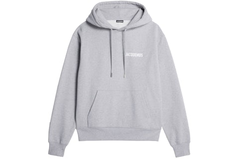 Jacquemus Le Sweatshirt Jacquemus Sweat à capuche Gris Homme de la
