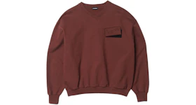 Jacquemus Le Sweatshirt Santon Wavey Logo Regular Fit Sweatshirt Dark Brown
