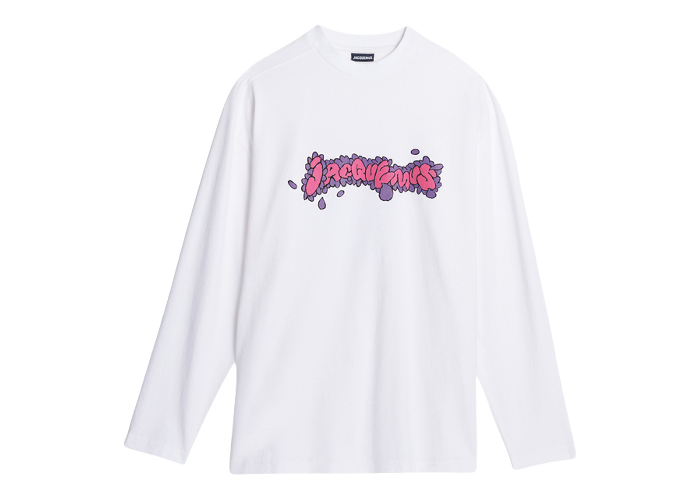 Jacquemus Le T Shirt Desenho Manches Longues Daisy Logo Long
