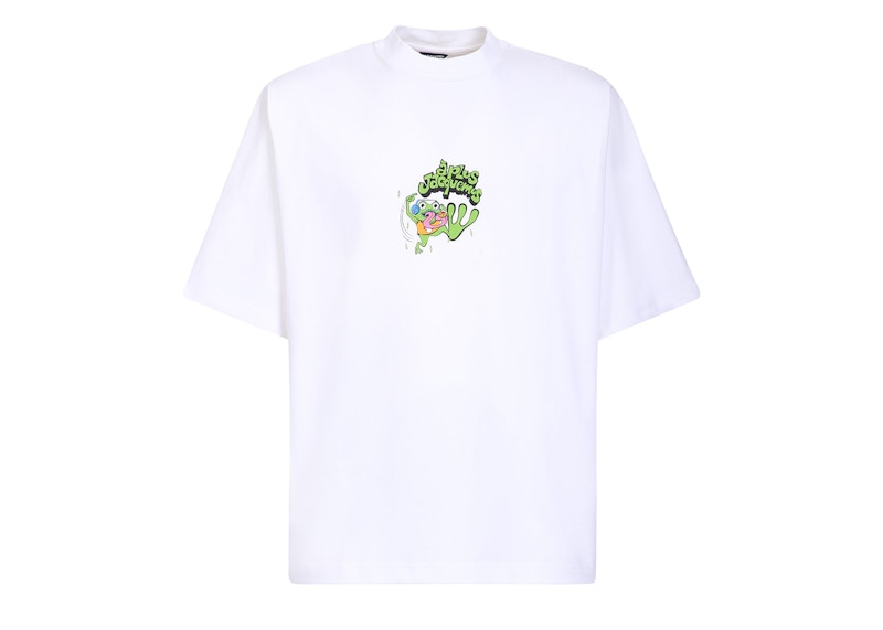 Jacquemus Le T-Shirt Grenouille Frog Print T-Shirt White メンズ - JP