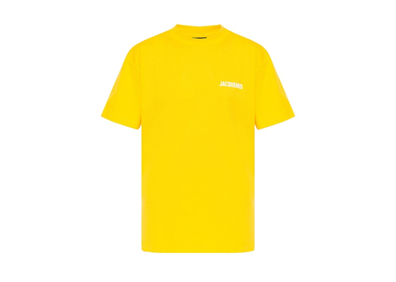 Jacquemus store yellow shirt