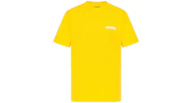 Jacquemus Le T-Shirt Logo T-shirt Yellow