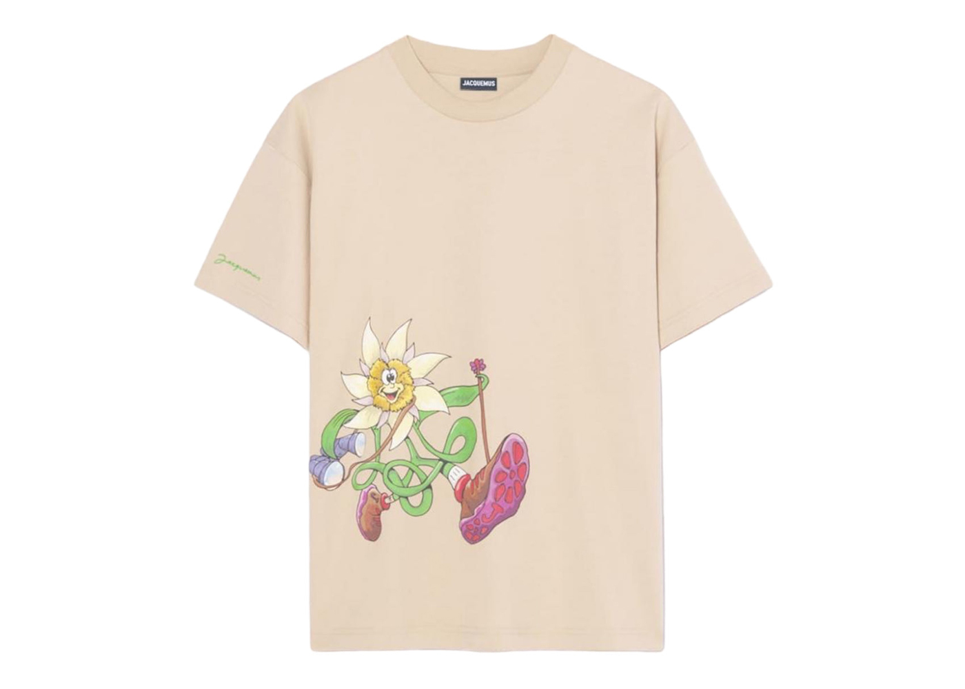 Jacquemus Le T Shirt Randonnee T Shirt Beige