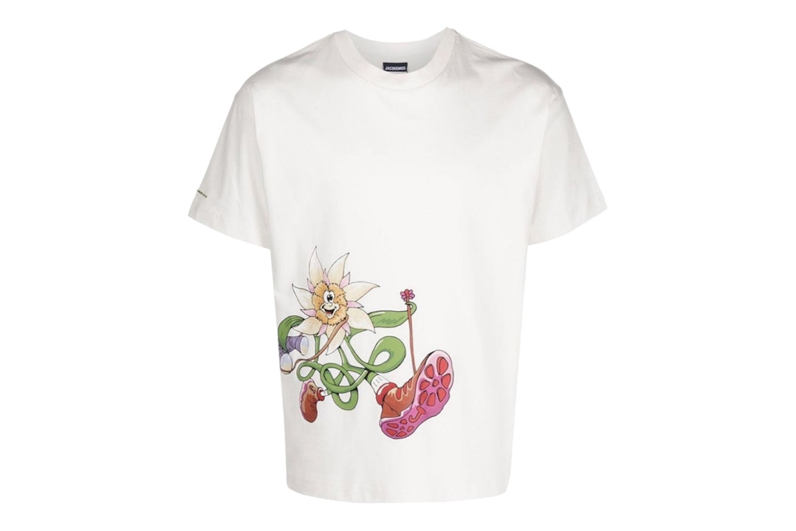 Pre-owned Jacquemus Le T-shirt Randonnee T-shirt Off White