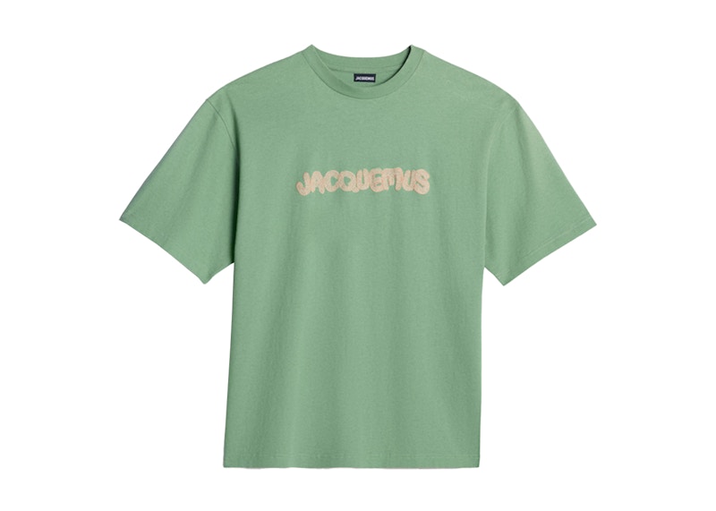 Jacquemus Le T-Shirt Raphia Logo T-shirt Print Macrame Logo