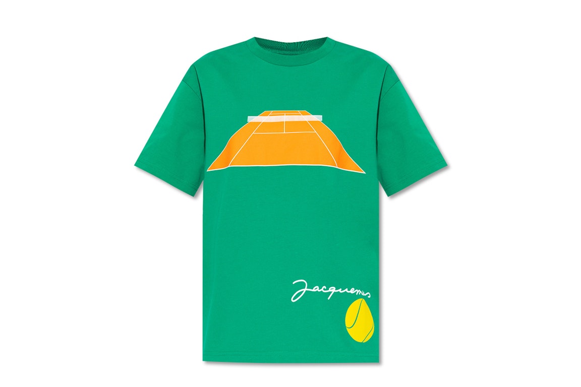 Pre-owned Jacquemus Le T-shirt Tennis T-shirt Green