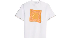 Jacquemus Le T-Shirt Toalha Banadana Logo T-shirt Print Bandana White