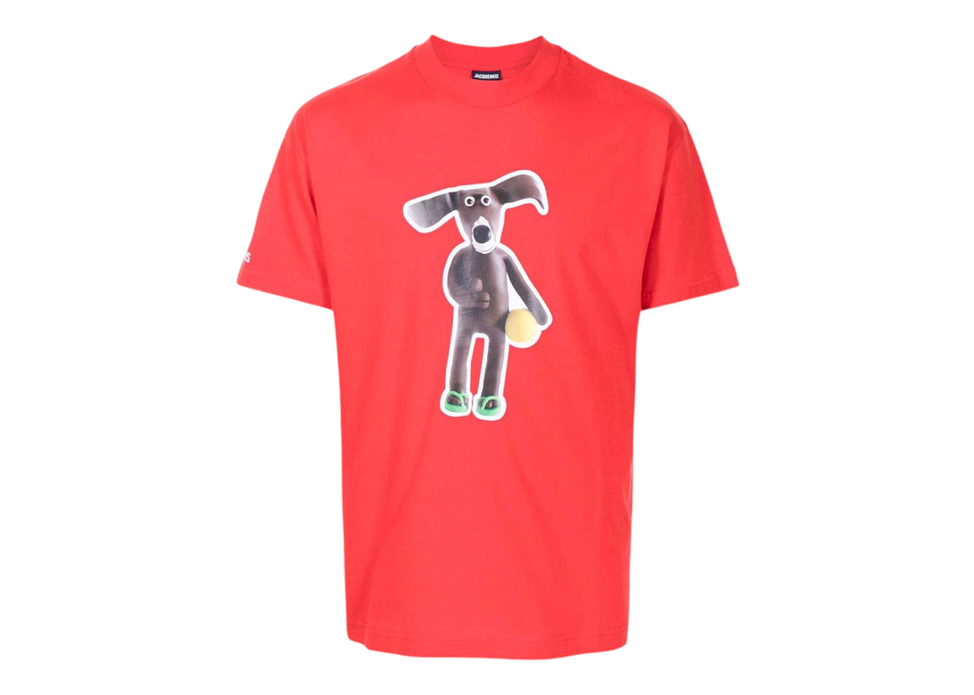 Jacquemus Le T-Shirt Espelho Knotted Cut-Out T-shirt Red - SS23 - US