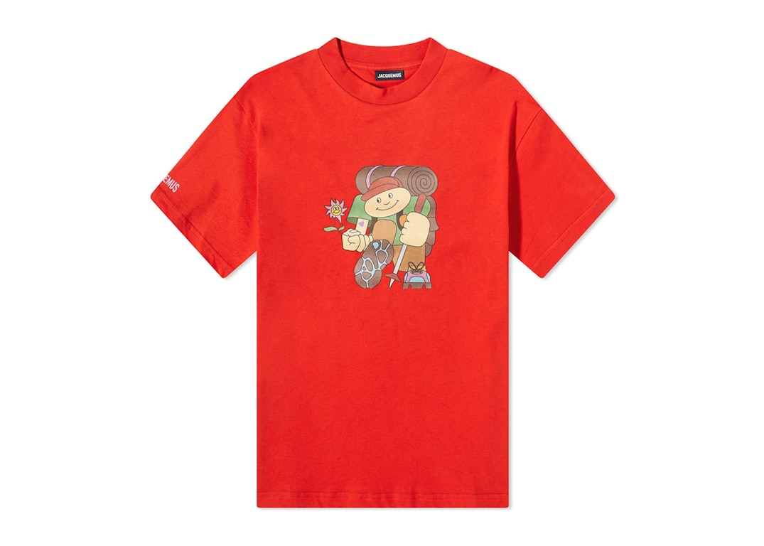 Pre-owned Jacquemus Le T-shirt Trek T-shirt Red