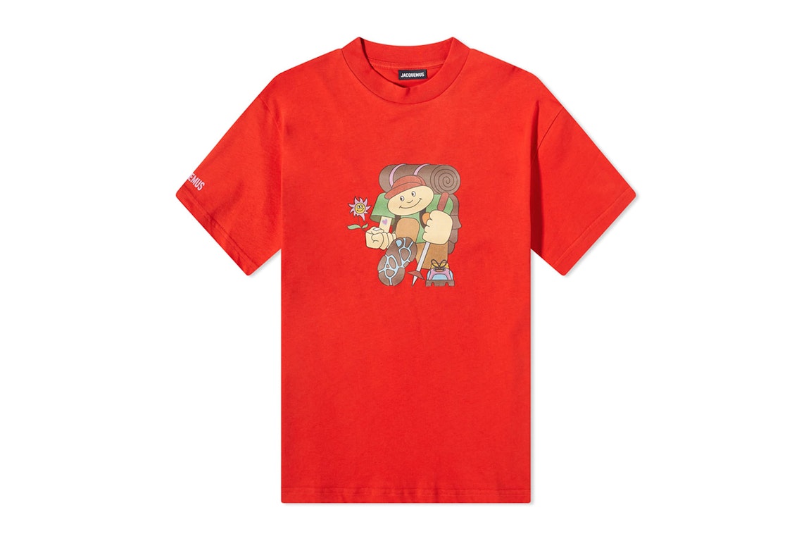 Pre-owned Jacquemus Le T-shirt Trek T-shirt Red