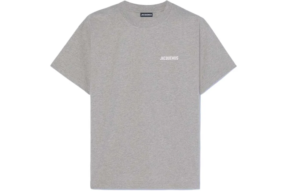 Jacquemus Le T-shirt Logo T-shirt Grey