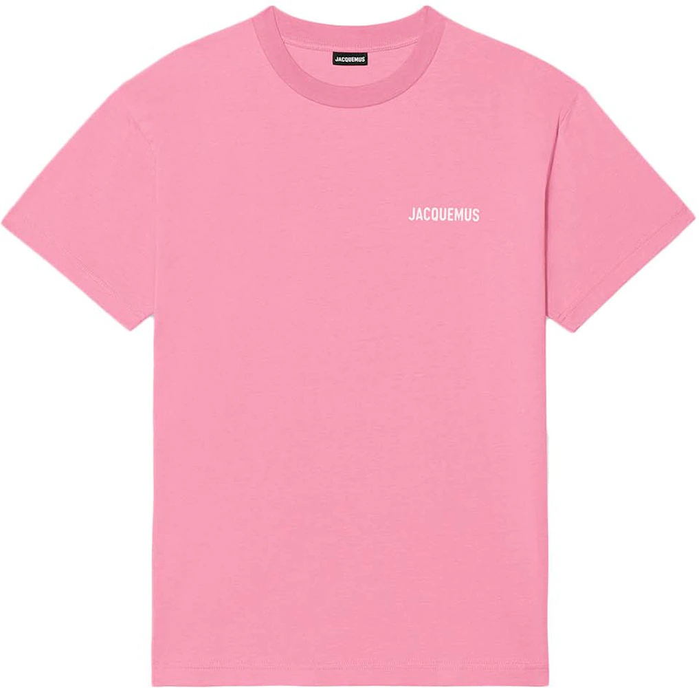 Jacquemus Le T-shirt Logo T-shirt Pink Men's - SS22 - US
