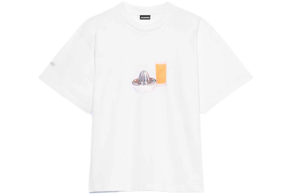 Jacquemus Le T-shirt Succo Orange Juice T-shirt White