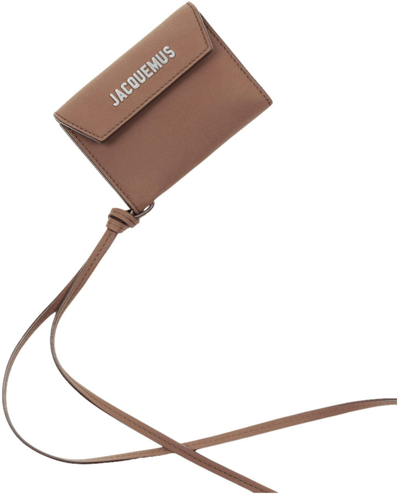 Le Porte Leather Wallet in Pink - Jacquemus