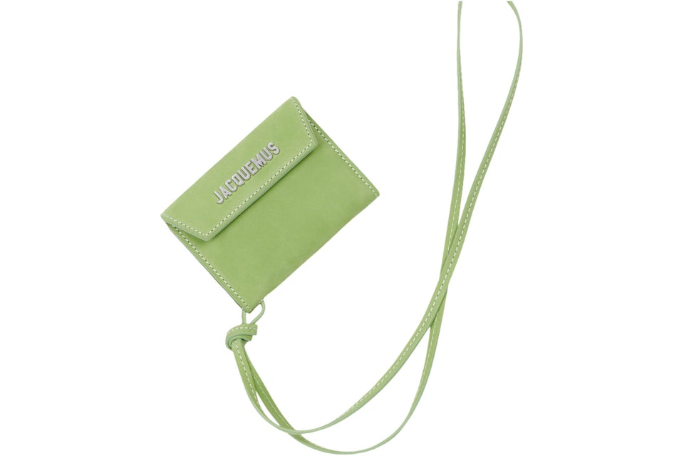 Jacquemus Le porte Jacquemus Envelope Wallet Green