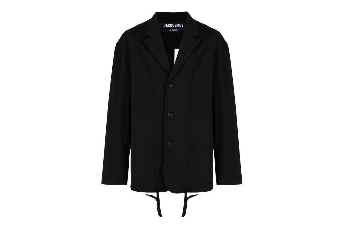 Pre-owned Jacquemus Relaxed Fit Blazer Black