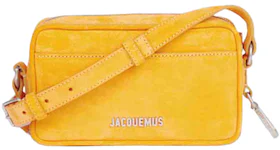 Jacquemus Strapped Pochette Bag Le Splash Orange