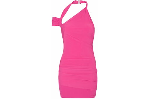 Jacquemus x Nike La Robe Drape Dress Dark Pink - SS24 - US Jacquemus x Nike La Robe Drape Dress Dark Pink - SS24 - US