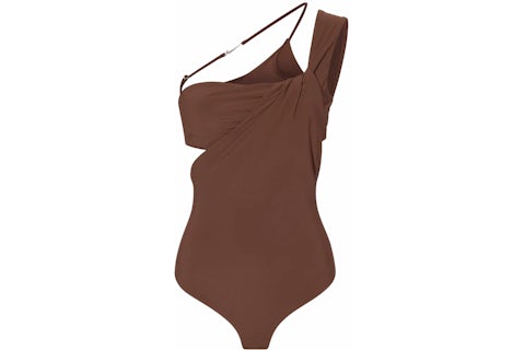 Jacquemus x Nike Le Body Drap Dress Brown - SS24 - US Jacquemus x Nike Le Body Drap Dress Brown - SS24 - US