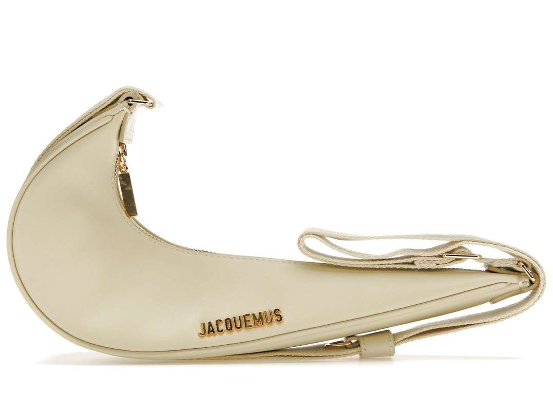 Pre-owned Jacquemus X Nike Le Sac Swoosh Small Ivory