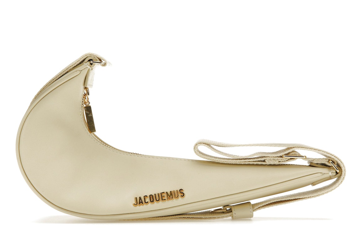 Pre-owned Jacquemus X Nike Le Sac Swoosh Small Ivory