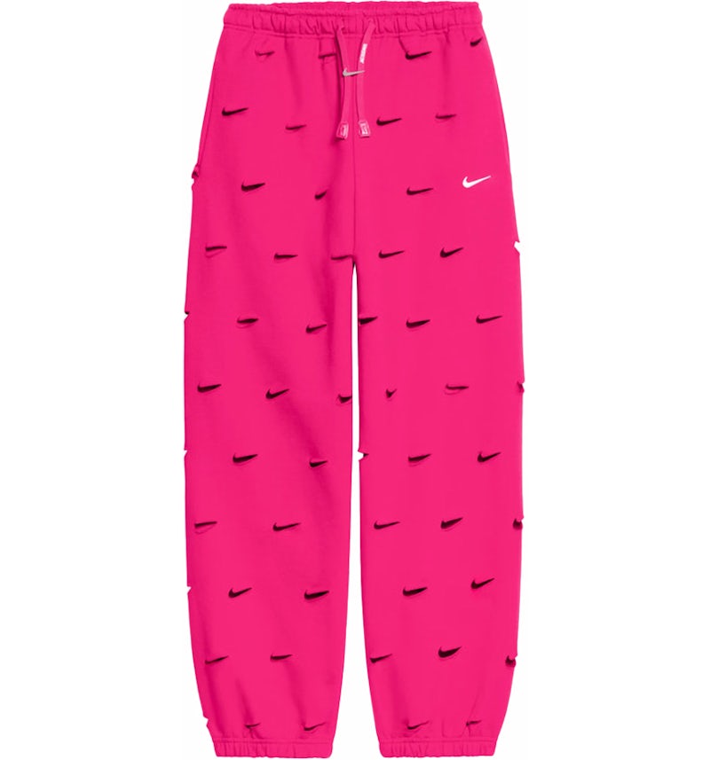Jacquemus x Nike Le Swoosh Pantaloni Jogging Rosa Scuro SS24 IT