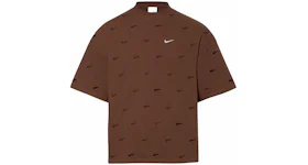 Jacquemus x Nike Le Swoosh T-shirt Brown