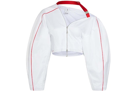 Jacquemus x Nike Short Asymmetrical Jacket (Asia Sizing) White