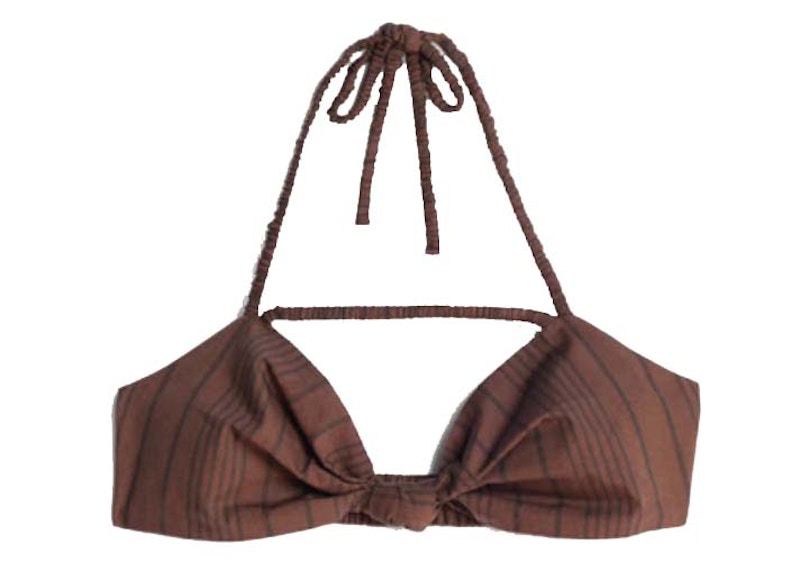 Jacquemus x Tekla La Brassière Brown Stripes - FW22 - US