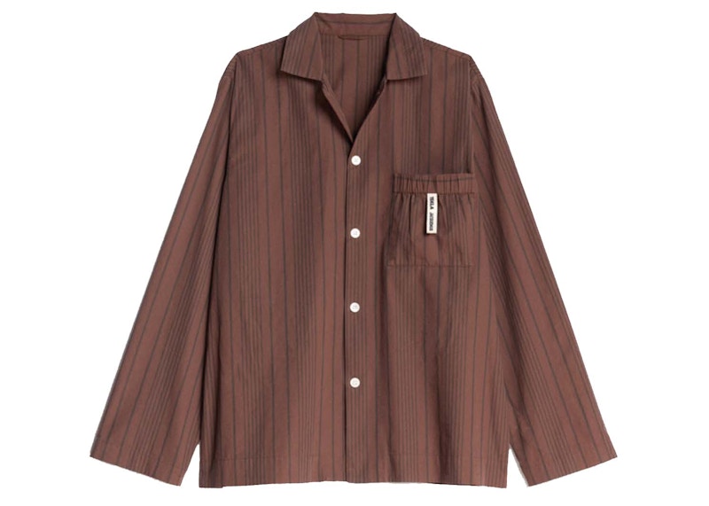 Jacquemus x Tekla La Chemise Brown Stripes - FW22 - US