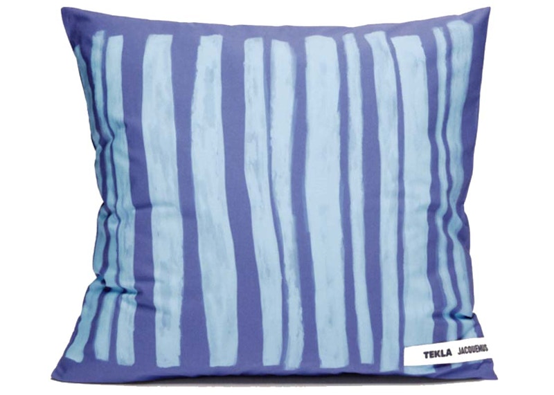 【限定お値下げ】TEKLA jacquemus Jacquemus x Tekla La Taie d'oreiller (50x90) Baltic Sea Stripe