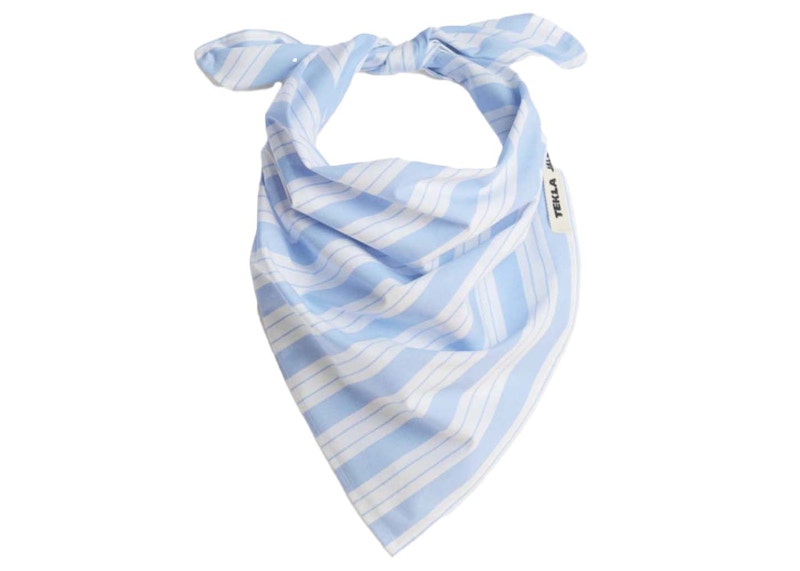 Jacquemus x Tekla Le Bandana Blue White Stripe - FW22 - US