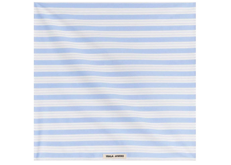 Jacquemus x Tekla Le Bandana Blue White Stripe - FW22 - US