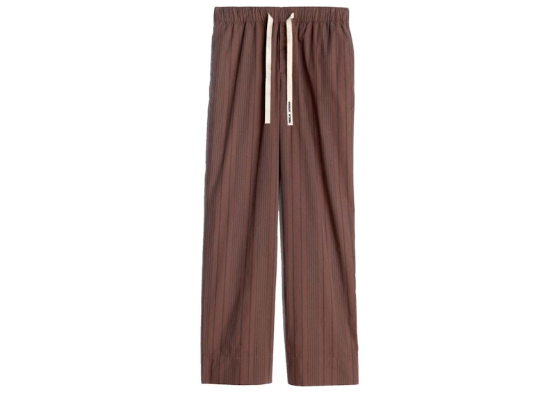 Jacquemus x Tekla Le Pantalon Pyjama Brown Stripes - FW22 - US