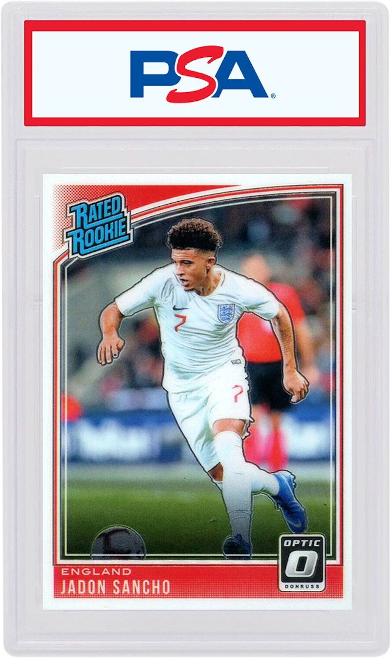 Jadon Sancho 2018 Donruss Soccer Rated Rookie Optic #189 - 2018 - JP