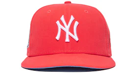 Jae Tips x Hat Club Yankees 5950 Fitted Hat Salmon