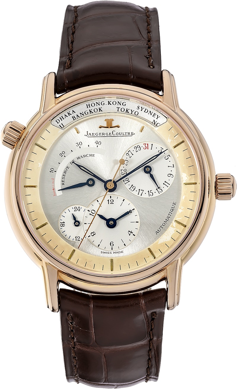 Jaeger LeCoultre Geographique 169.240.922 38mm in Rose Gold DE