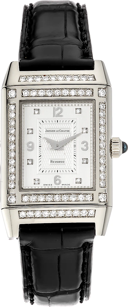 Jaeger-LeCoultre Reverso Joaillerie Manual 2673420 21mm in White Gold - GB