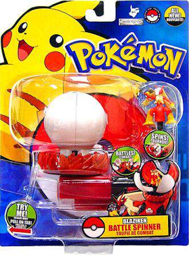 Jakks Pacific Pokemon Battle Spinner Series 1 Blaziken Figure - TW