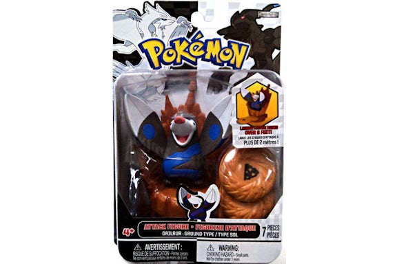 Jakks Pacific Pokemon Series 2 Attack Drilbur Figure
